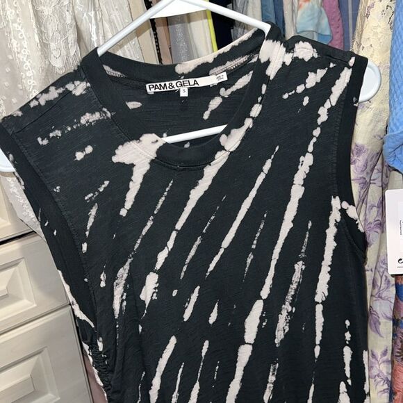 PAM & GELA
Tie Dyed Cotton Bodycon Mini Dress - Picture 2 of 8